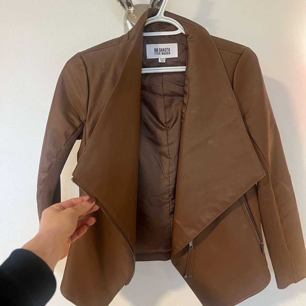 Xxs bb dakota vegan leather jacket